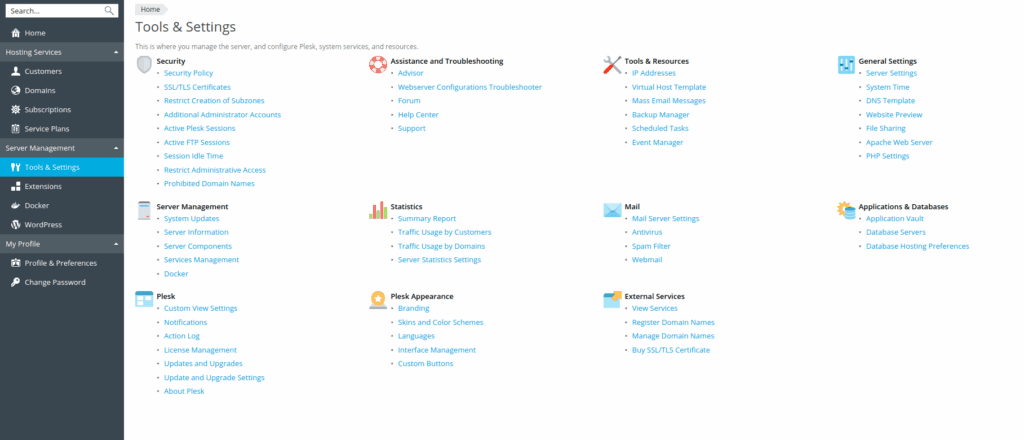 cPanel vs. Plesk