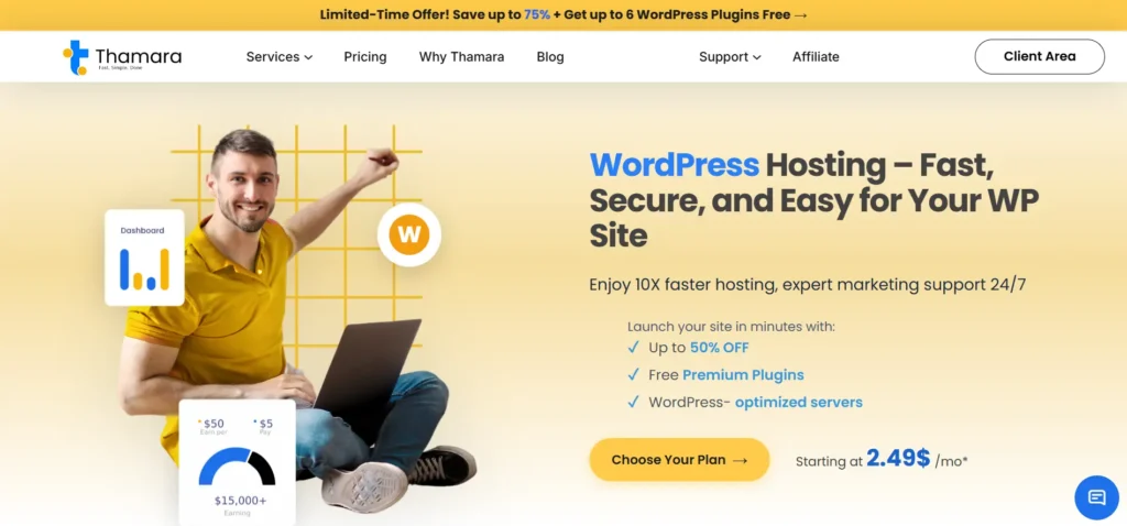 Thamara-Wordpress-Hosting