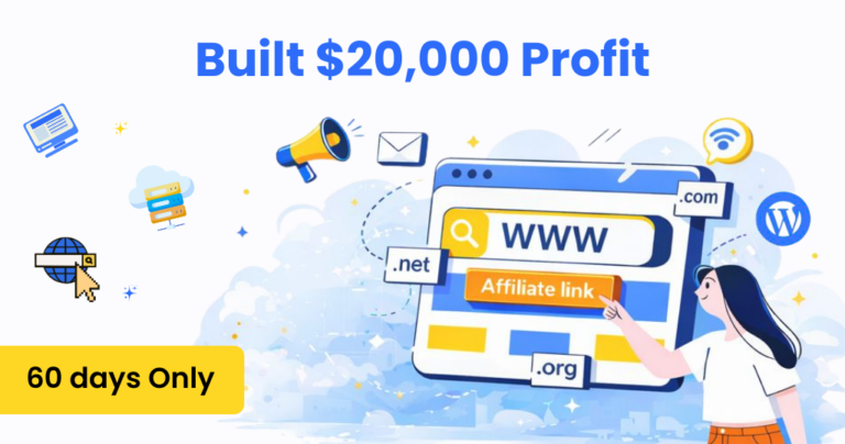 How an Experienced Affiliate Built a $20,000 Hosting Profit in Just 60 Days
