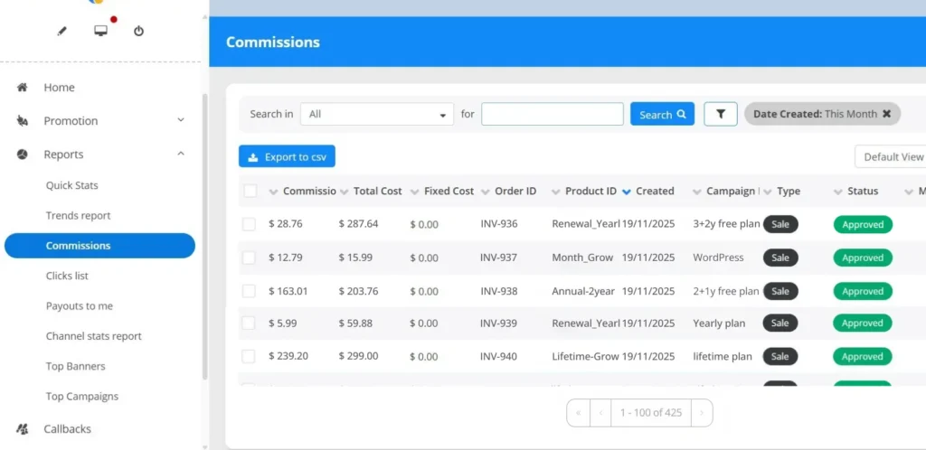 affiliate-results-thamara-affiliate-hosting-program